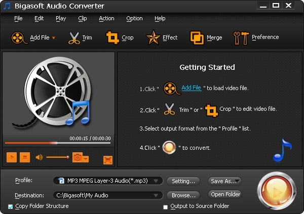 Bigasoft Audio ConverterV5.5.0.7676