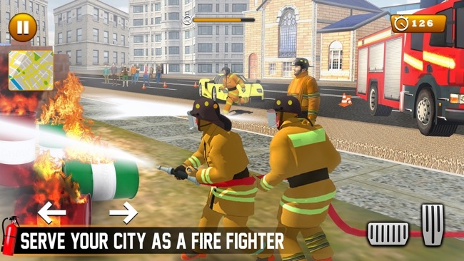 消防车救援模拟器3Dios版1.0